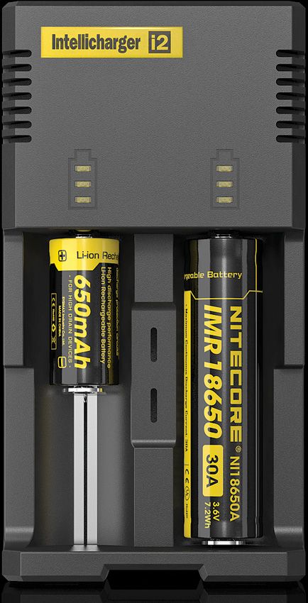 Nitecore I2 Intellicharger Battery Charger - Dual Slot