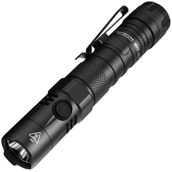 Nitecore MH12 V2 1200 Lumen Rechargeable Tactical Flashlight Black