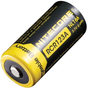 Nitecore RCR123A Li-Ion Rechargeable Battery
