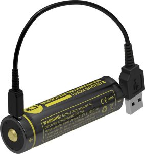 Nitecore USB Rechargeable 18650 Battery 3400mAh