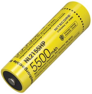 Nitecore 21700 5500mAh Rechargeable Battery - 20A