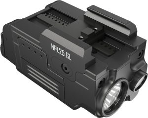 Nitecore NPL25 Compact Tactical Light 900 Lumens Green Laser