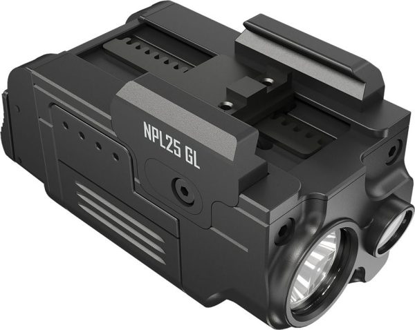 Nitecore NPL25 Compact Tactical Light 900 Lumens Green Laser