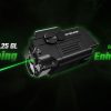 Nitecore NPL25 Compact Tactical Light 900 Lumens Green Laser