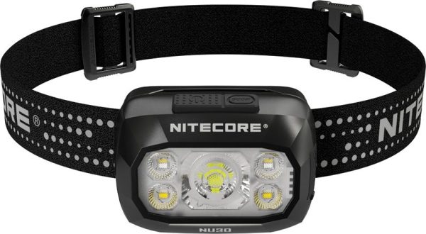 Nitecore NU30 Headlamp Black Rechargeable 500 Lumens USB-C