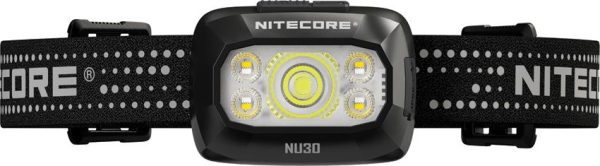 Nitecore NU30 Headlamp Black Rechargeable 500 Lumens USB-C