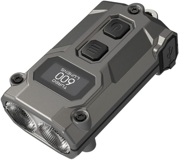Nitecore TINI 3 Keychain Light Gray - 600 Lumens