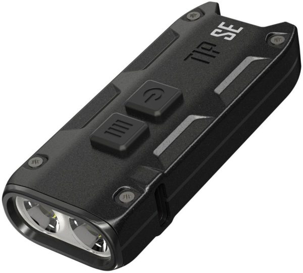 Nitecore TIP SE Keychain Light Black - Dual Switch Design