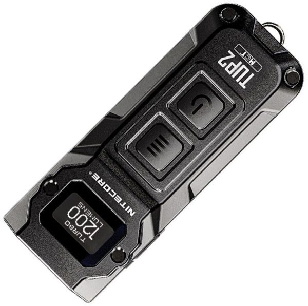 Nitecore TUP2 Black Rechargeable Keychain Pocket Light EDC