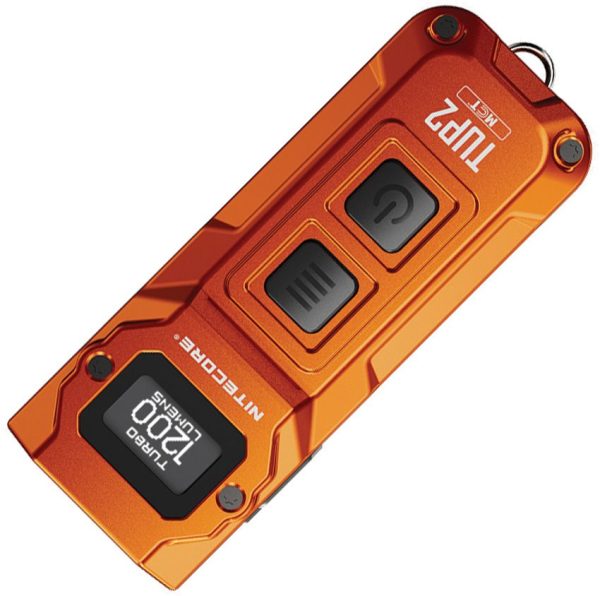 Nitecore TUP2 Orange Rechargeable Keychain Pocket Light EDC
