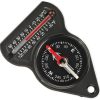 Ndur Mini Compass with Thermometer Keychain