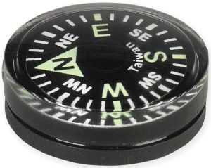 Ndur Button Compass Ultra-Compact Water Resistant