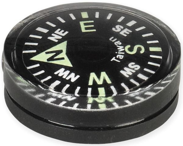 Ndur Button Compass Ultra-Compact Water Resistant