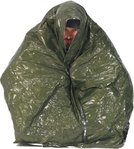 ND61420.jpg Ndur Emergency Survival Blanket 48x84 - Olive/Silver