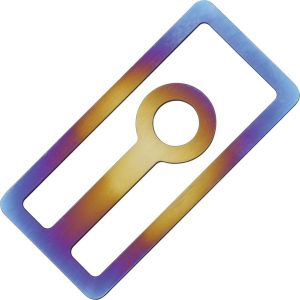 Nemesis Titanium Money Clip Spectrum Finish