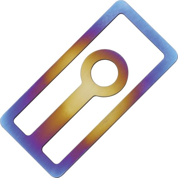 Nemesis Titanium Money Clip Spectrum Finish