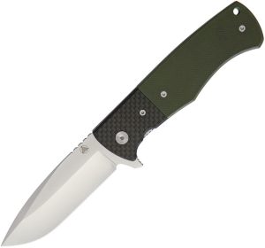 Nemesis MPR2 Linerlock Folding Knife VG-10 Green G10