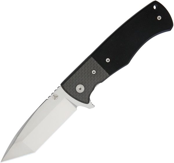 Nemesis MPR-2T Linerlock Folding Knife VG-10 Tanto Black G10