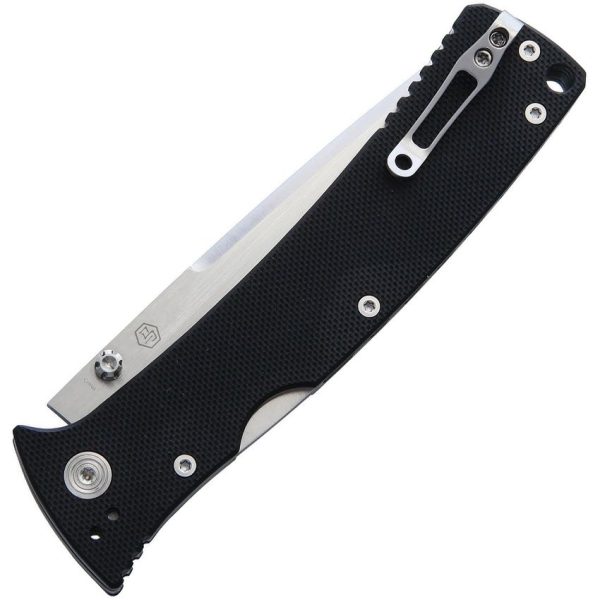 Nemesis MPR3 Lockback Tanto Folding Knife S35VN Black G10