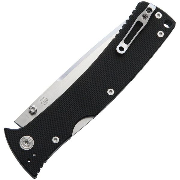 Nemesis MPR3 Lockback Folding Knife S35VN Black G10 EDC