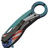 National Hot Rod Association Flag Linerlock A/O Blue