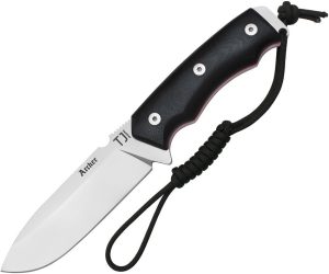 Nieto Archer Survival Fixed Blade Knife Black G10 4.25"