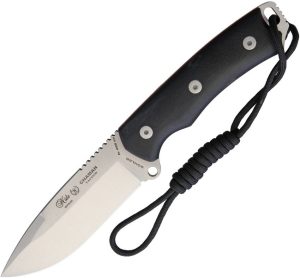 Nieto Chaman Tactical Black Micarta N690