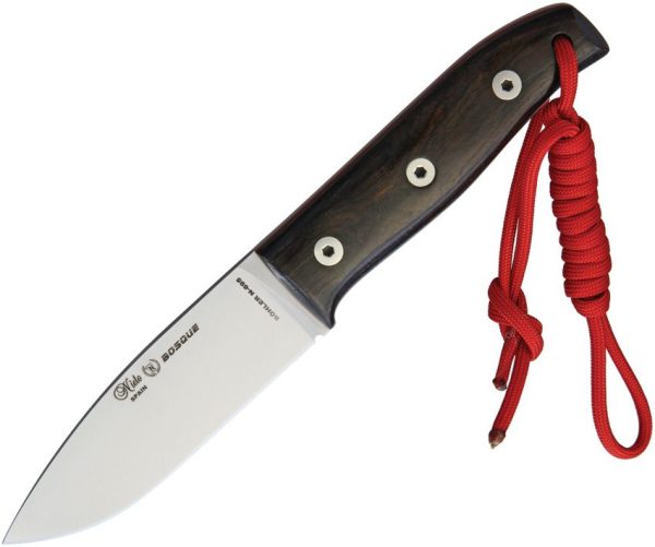 Nieto Bosque Fixed Blade N695 Stainless Grenadill Wood Knife