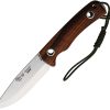 Nieto Chaman Scandi Fixed Blade Knife Cocobolo N690 Spain