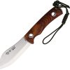 Nieto Chaman Nessmuk N690 Cocobolo Fixed Blade Knife