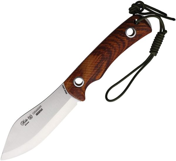 Nieto Chaman Nessmuk N690 Cocobolo Fixed Blade Knife