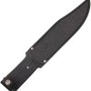 Nieto Cuchillo Linea Cetreria Fixed Blade Bowie 9" Olive Wood