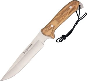 Nieto Cuchillo Linea Roadrunner Fixed Blade Knife Olive Wood