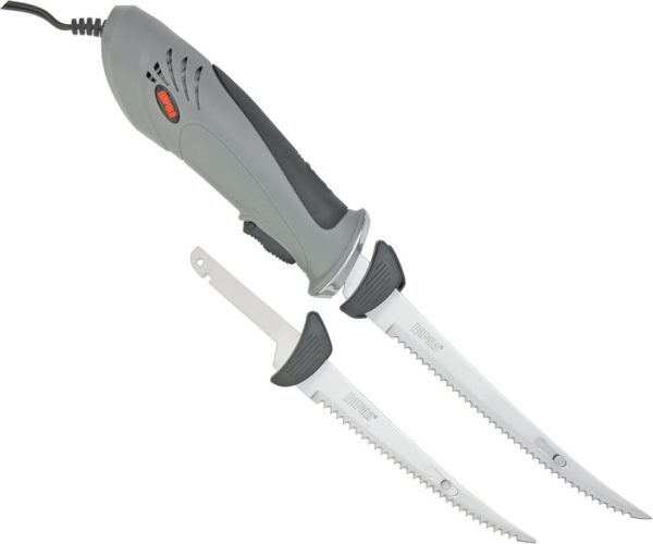 NK08669.jpg Rapala Deluxe Electric Fillet Set 6" 7.5" Blade Stainless Steel