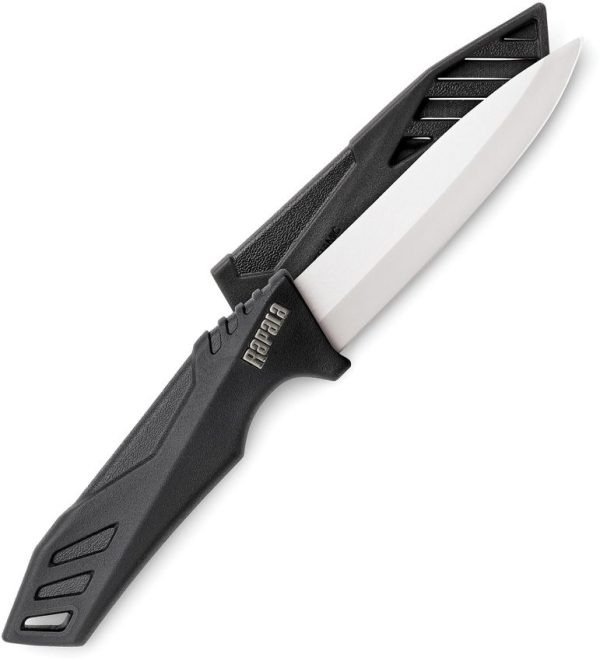 Rapala Ceramic Utility Knife Black Drop Point