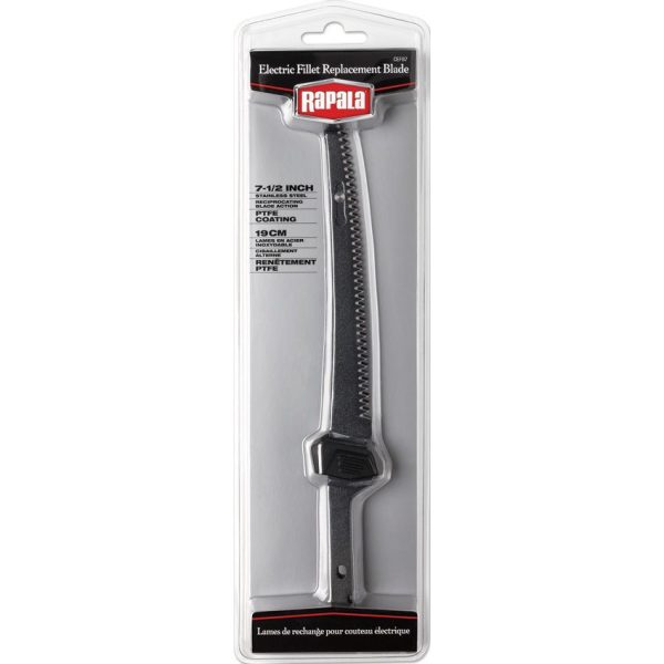 Rapala Electric Fillet Blade 7.5 Inch Serrated