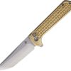 North Mountain Blade Chop 2 Button Lock - Bronze
