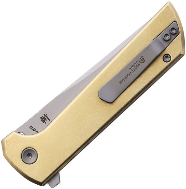 North Mountain Blade Chop 2 Button Lock - Bronze