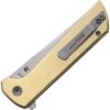 North Mountain Blade Chop 2 Button Lock Folding Knife Bronze Tanto
