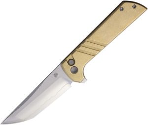 North Mountain Blade Chop 2 Button Lock Folding Knife Tanto