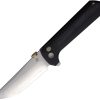 North Mountain Blade Chop 2 Button Lock Folding Knife Black G10