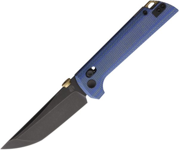 North Mountain Blade Chop 2 Crossbar Lock Blue Canvas