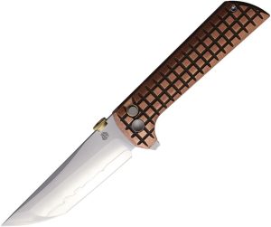 North Mountain Blade Chop 2 Button Lock Copper Handle