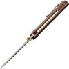 North Mountain Blade Chop 2 Button Lock Copper Handle