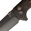 North Mountain Blade Chop 2 Button Lock Copper Carbon Fiber