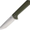 North Mountain Blade Chop 2 Green G10 Folding Knife 3.5"
