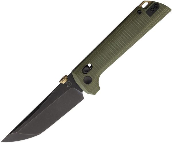 North Mountain Blade Chop 2 Crossbar Lock Green Canvas