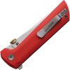 North Mountain Blade Chop 2 Button Lock Red Folding Knife