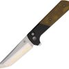 NMB2407PEI5.jpg North Mountain Blade Chop 2 Button Lock Folding Knife Amber PEI