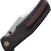 North Mountain Blade Jellyfish Linerlock Carbon Fiber Folding Knife